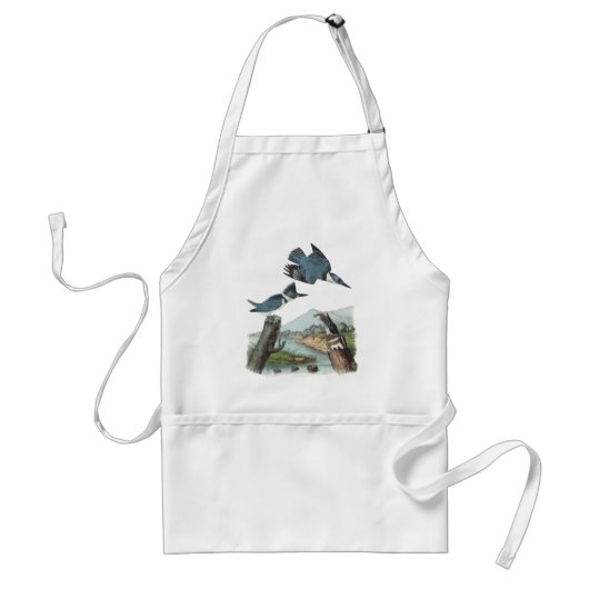 Belted Kingfisher von Audubon Schürze (Vorne)