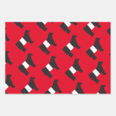 Beltie, Belted Galloway Gift Wrap Sheet Sets Geschenkpapier Set (Vorderseite 3)