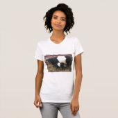 Beltie Kuh und Calf T - Shirt (Vorne ganz)