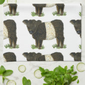 "Beltie" umgeschnallter Galloway Handtuch (Gefaltet)