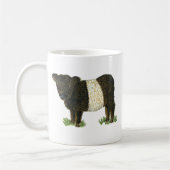 "Beltie" umgeschnallter Galloway Kaffeetasse (Links)