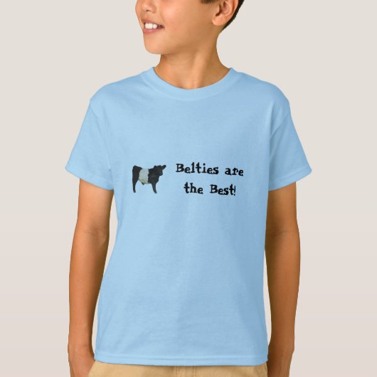 Belties sind die beste herrliche umgeschnallte T-Shirt (Vorderseite)
