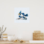 Beltran Blue Jay Poster (Küche)