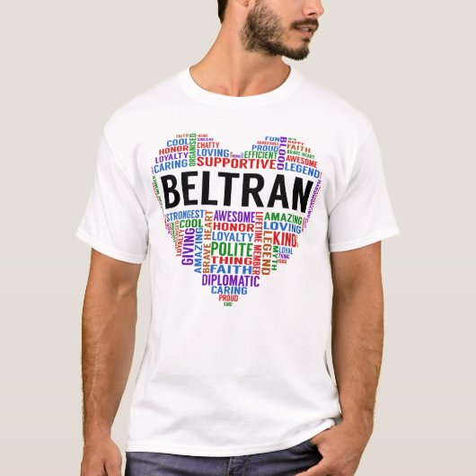 BELTRAN Legend Heart T-Shirt (Vorderseite)