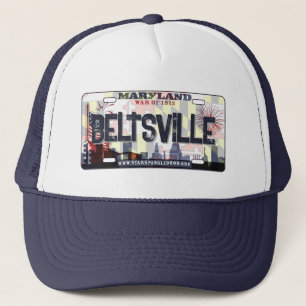 Beltsville Maryland-Kennzeichen Truckerkappe