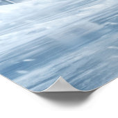 Belüfteter Eisbär Poster (Ecke)