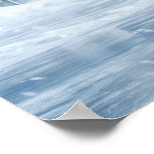 Belüfteter Eisbär Poster (Ecke)