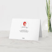 Belüftetes Bunny - Happy Oaster Feiertagskarte (Rückseite)