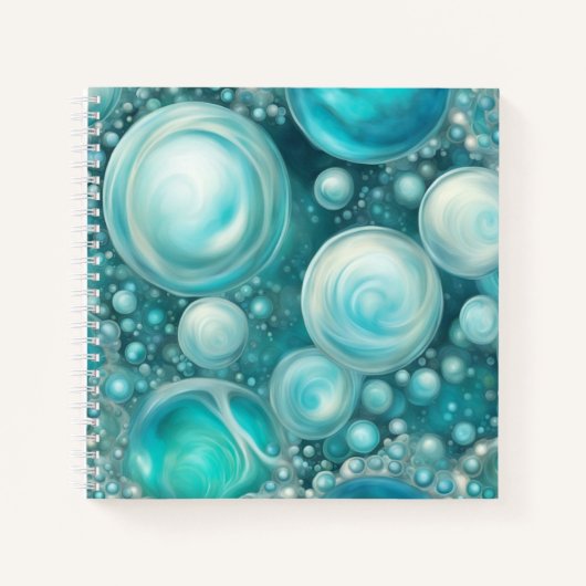 Beluga Bubbles Notizblock (Vorderseite)