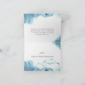 Beluga | Ocean Baby Show Vielen Dank Dankeskarte (Innenseite)