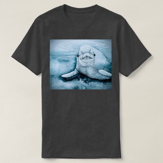 Beluga oder Space Guild Navigator T-Shirt (Design vorne)