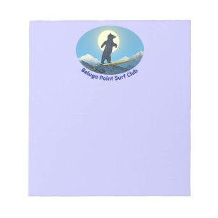 Beluga Point Surf Club Notizblock