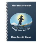 Beluga Point Surf Club Notizblock (Vorderseite)