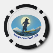 Beluga Point Surf Club Pokerchips (Rückseite)