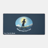 Beluga Point Surf Club Schreibtischunterlage (Vorderseite)