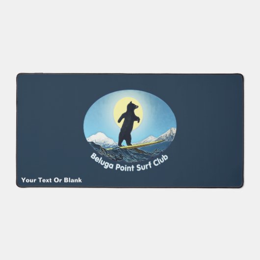 Beluga Point Surf Club Schreibtischunterlage (Vorderseite)