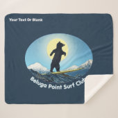 Beluga Point Surf Club Sherpadecke (Vorderseite (Horizontal))