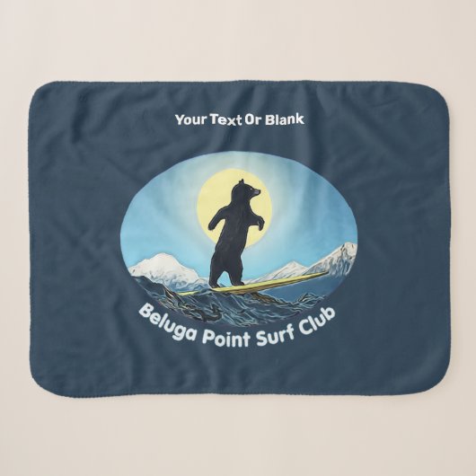 Beluga Point Surf Club Sherpadecke (Vorderseite (Horizontal))