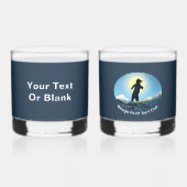 Beluga Point Surf Club Whiskyglas (Rückseite)