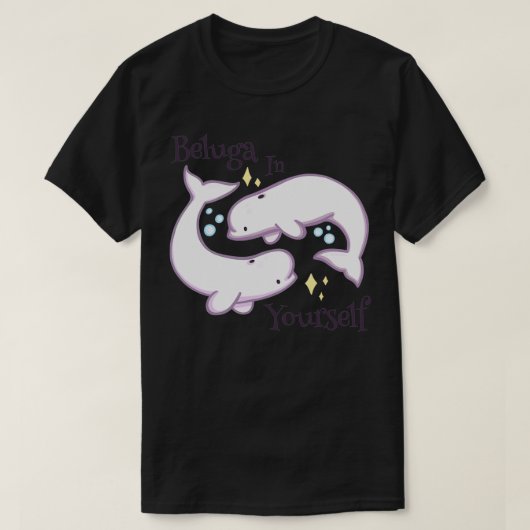 Beluga selbst T-Shirt (Design vorne)