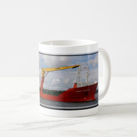 Beluga Tasse der Rechtsvorschriften (VorderseiteRechts)