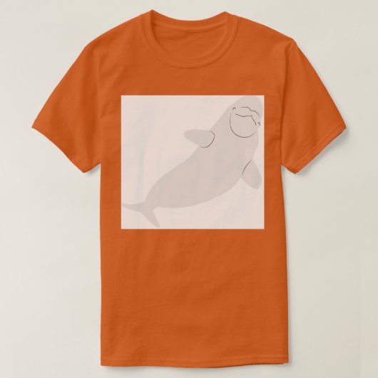 Beluga-Wal 6 T-Shirt (Design vorne)