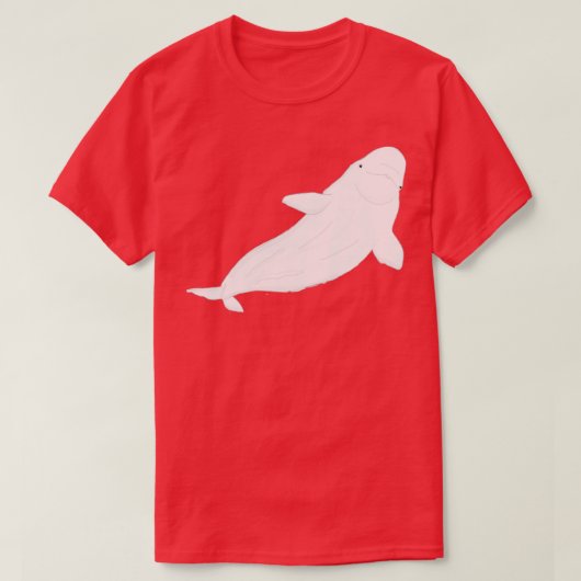 Beluga Whale 17 T-Shirt (Design vorne)