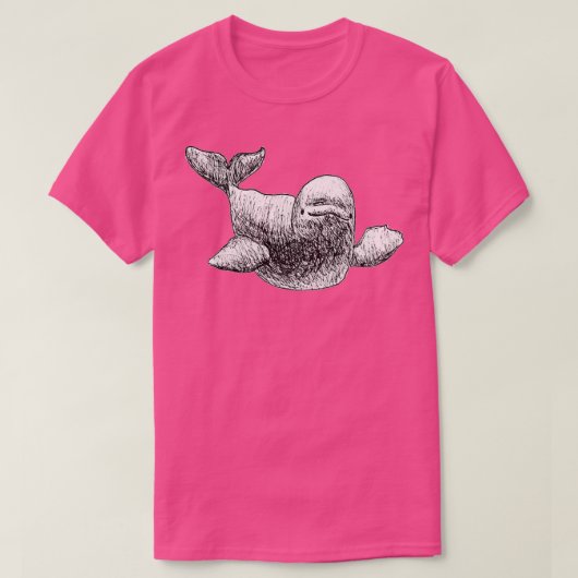 Beluga Whale 2 T-Shirt (Design vorne)