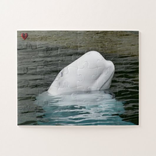 Beluga Whale Alaska Puzzle (Horizontal)