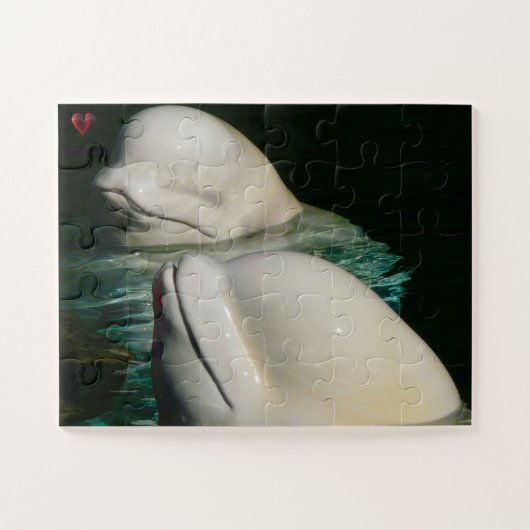 Beluga Whale Alaska Puzzle (Horizontal)