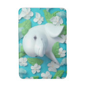 Beluga Whale Bath Room Rug Mat Wohngestaltung Badematte (Vorderseite Vertikal)