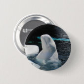 Beluga Whale Button (Vorne & Hinten)