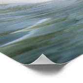 Beluga Whale, Delphinapterus leucas), Captive Poster (Ecke)