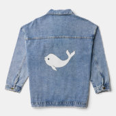 Beluga Whale Denim Jacket Jeansjacke (Rückseite)