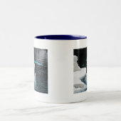 Beluga Whale Geschenke Zweifarbige Tasse (Mittel)