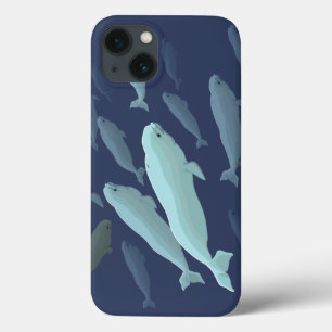 Beluga Whale iPad Case Whale Art Tablet iPad Fall