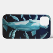 Beluga Whale iPad Case Whale Art Tablet iPad Fall (Rückseite (Horizontal))