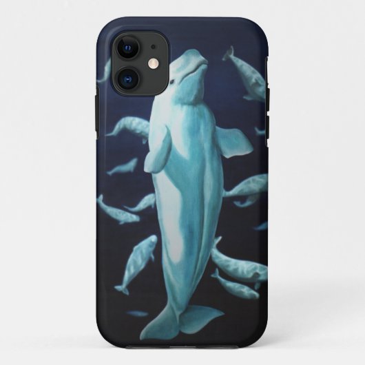 Beluga Whale iPhone5 Fall Wal Smartphone Hüllen (Rückseite)