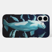 Beluga Whale iPhone Cases Whale Smartphone Hüllen (Rückseite (Horizontal))