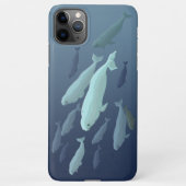 Beluga Whale iPhone Cases Whale Smartphone Hüllen iPhone Hülle (Rückseite)