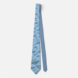 Beluga Whale Krawatte Blue Beluga Whales Neckties