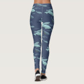 Beluga Whale Leggings Baby Beluga Leggings (Rückseite)