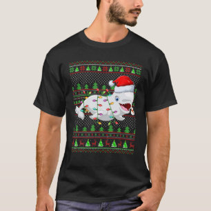 Beluga Whale Lover Matching Ugly Beluga Whale Chri T-Shirt