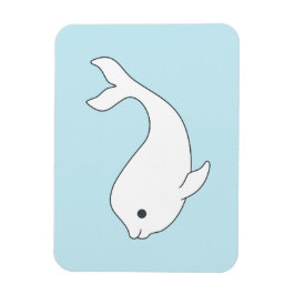 Beluga Whale Magnet
