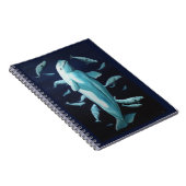 Beluga Whale Notebook Whale Art Journal Book Notizblock (Rechte Seite)