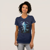 Beluga Whale T - Shirt Unisex Whale Art Shirts (Vorne ganz)