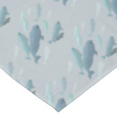 Beluga Whale Tablecloth Whale Art Tableclout Tischdecke (Schrägansicht)