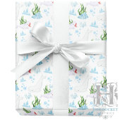 Beluga Whale Wrapping Paper Geschenkpapier