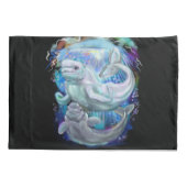 Beluga Whales Kissenbezug (Rückseite)