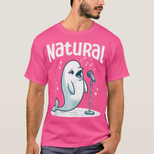 Beluga Whales Opera Singer T-Shirt
